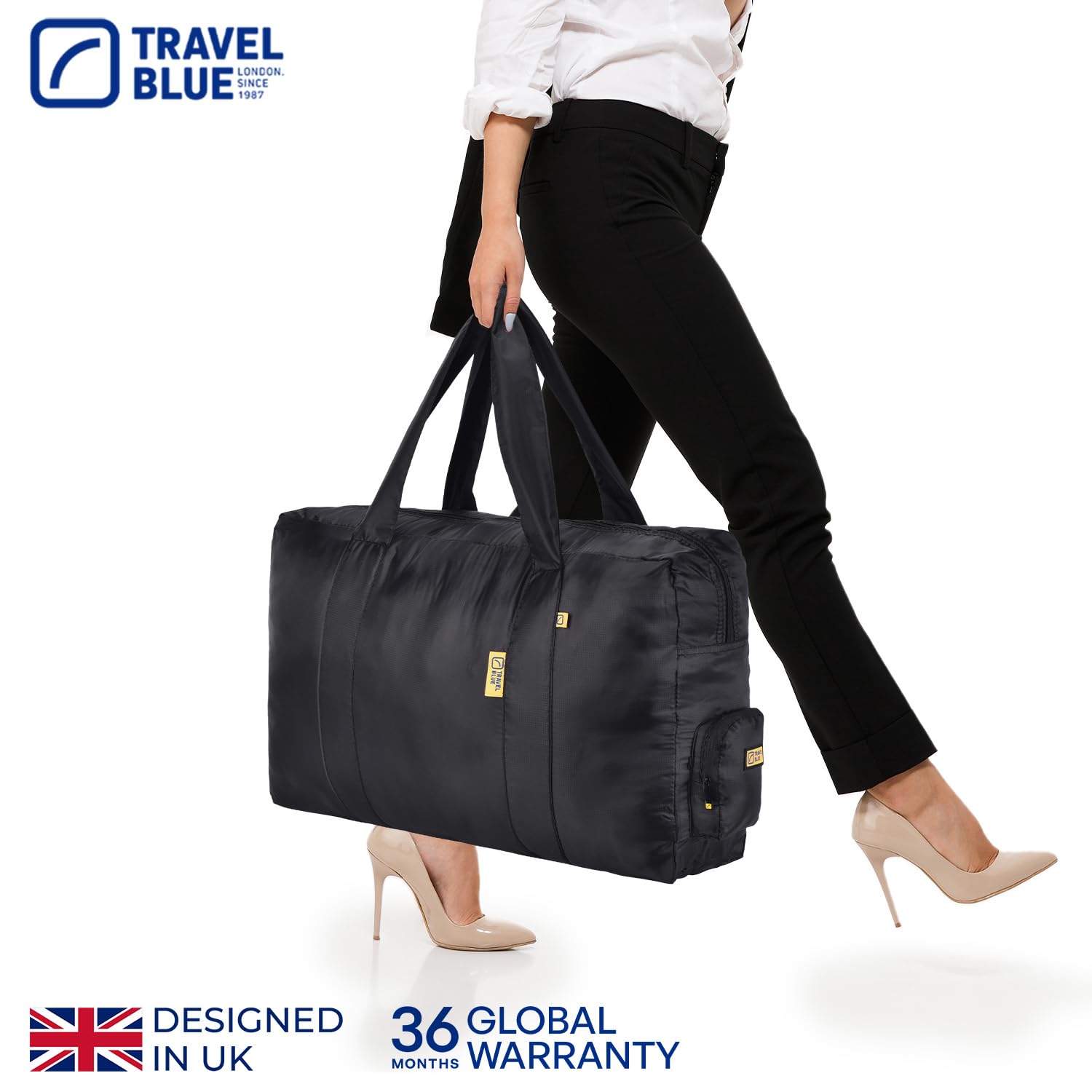 Travel Blue Folding Carry Bag