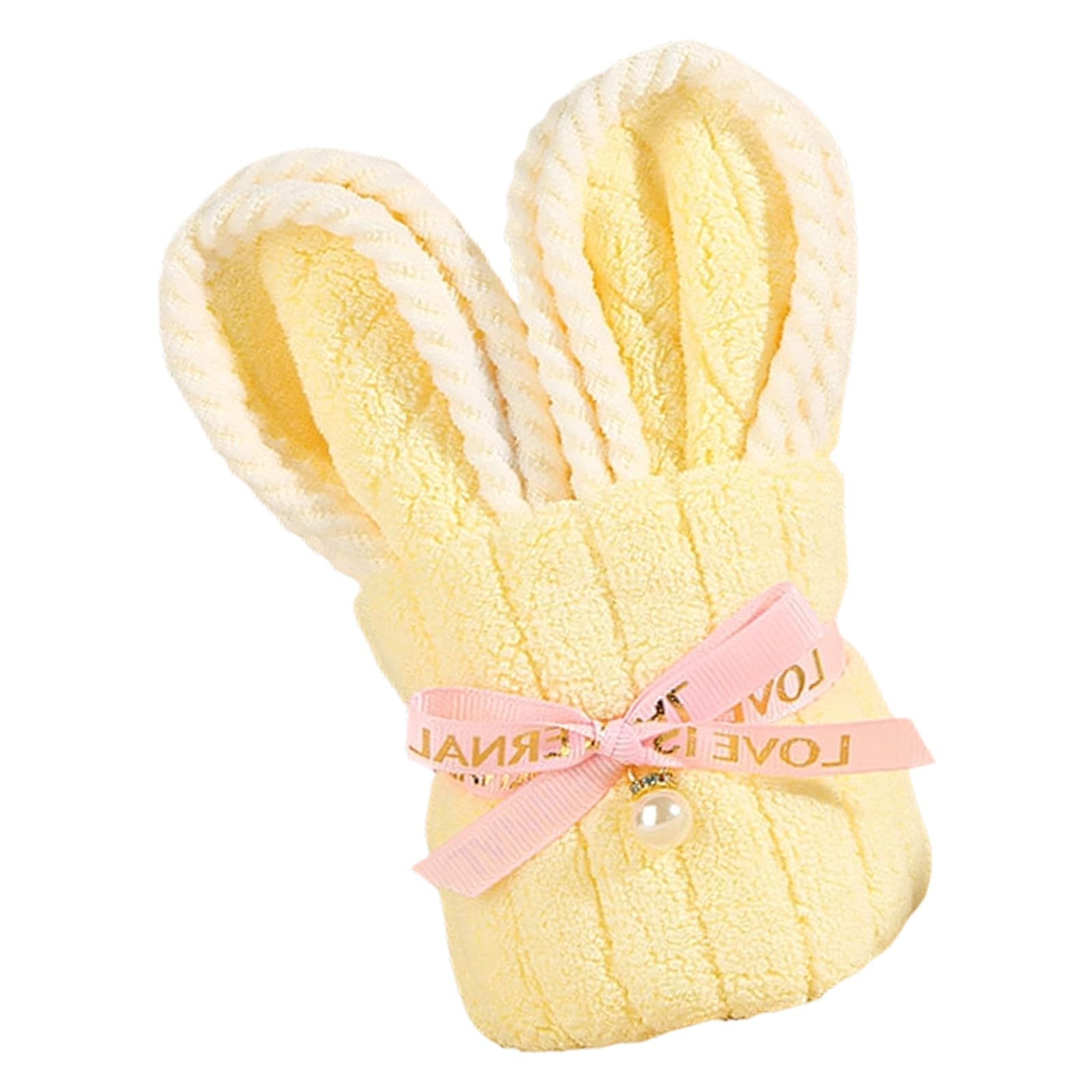 Tsophreniq Soft Rabbits Bath Towel Super Absorbent Perfect for Nursery Decor Spa Relaxation Wedding Table Deck Towel