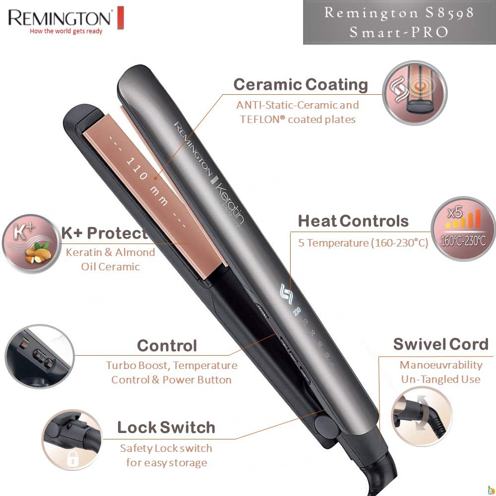 Remington keratin protect hair straightener review Clearance