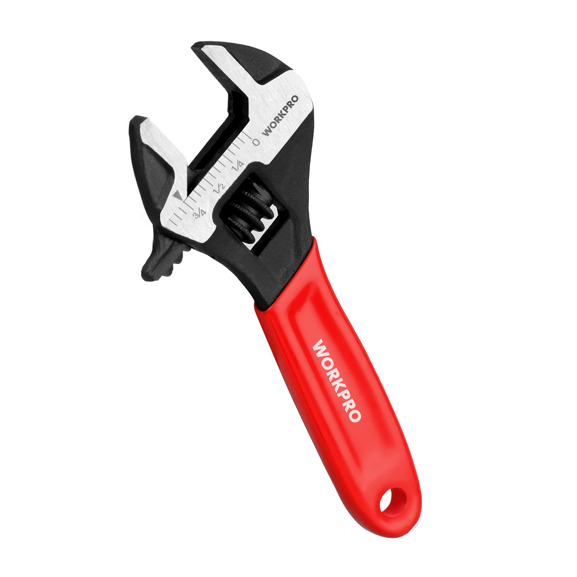 WORKPRO 8-Inch Adjustable Wrench - Durable & Versatile -12