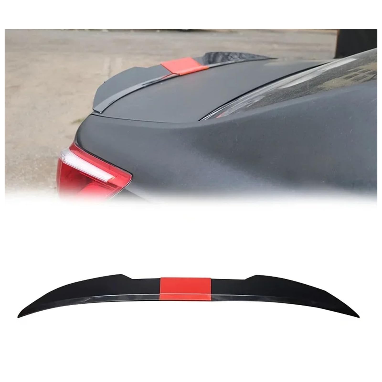 Aileron arrière aérodynamique pour BMW E87 becquet de coffre sport en ABS