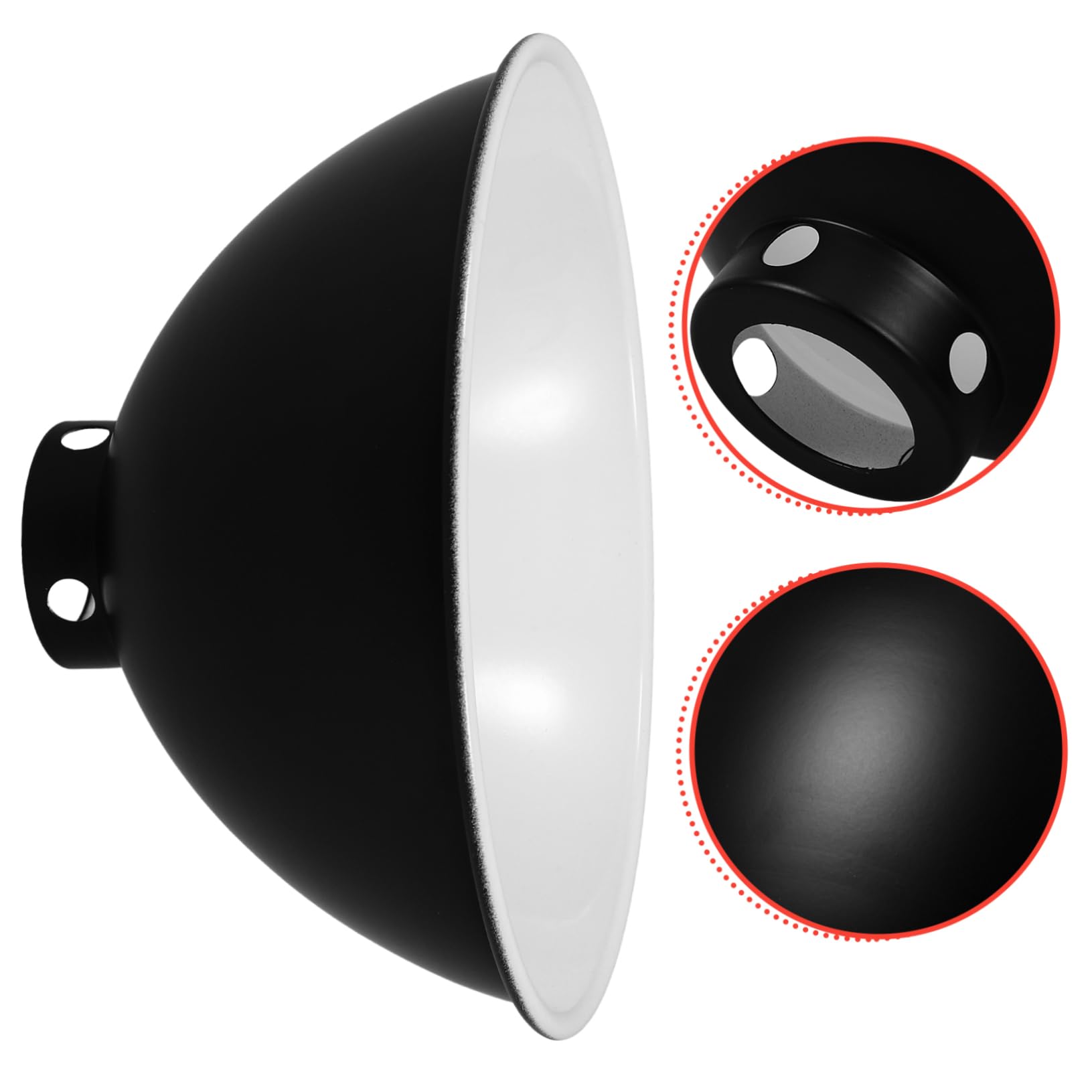 Cabilock 2pezzi Riflettente Per Lampade Riscaldanti Per Rettili Copertura Protettiva Antiscottatura Per Box Termici Design Isolante e Riflettente Per Compatibile Lampade