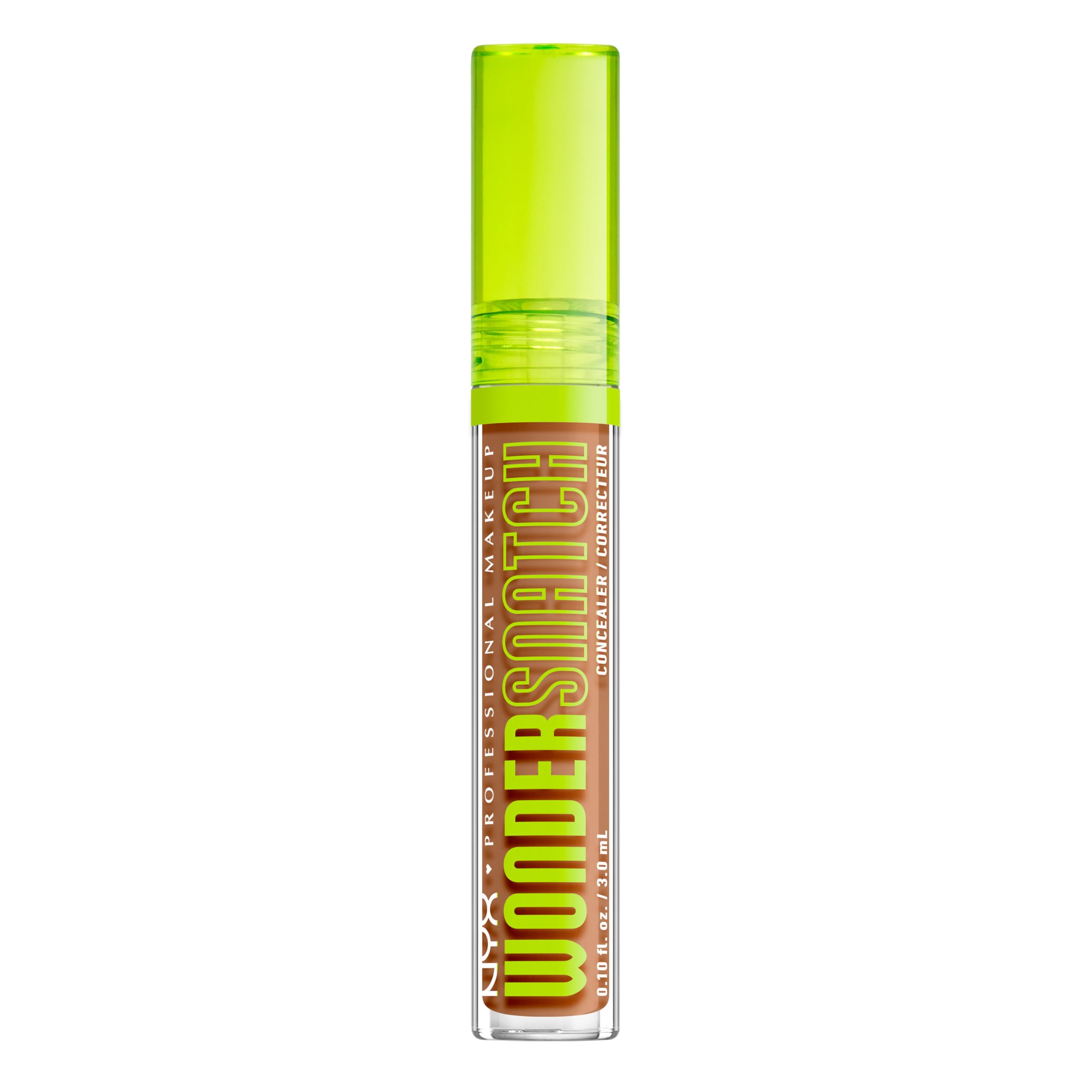 NYX Professional Makeup Wonder Snatch Concealer, Liquid Concealer, Up to 24h Hydration, Waterproof Wear, Cinnamon, 3 ml