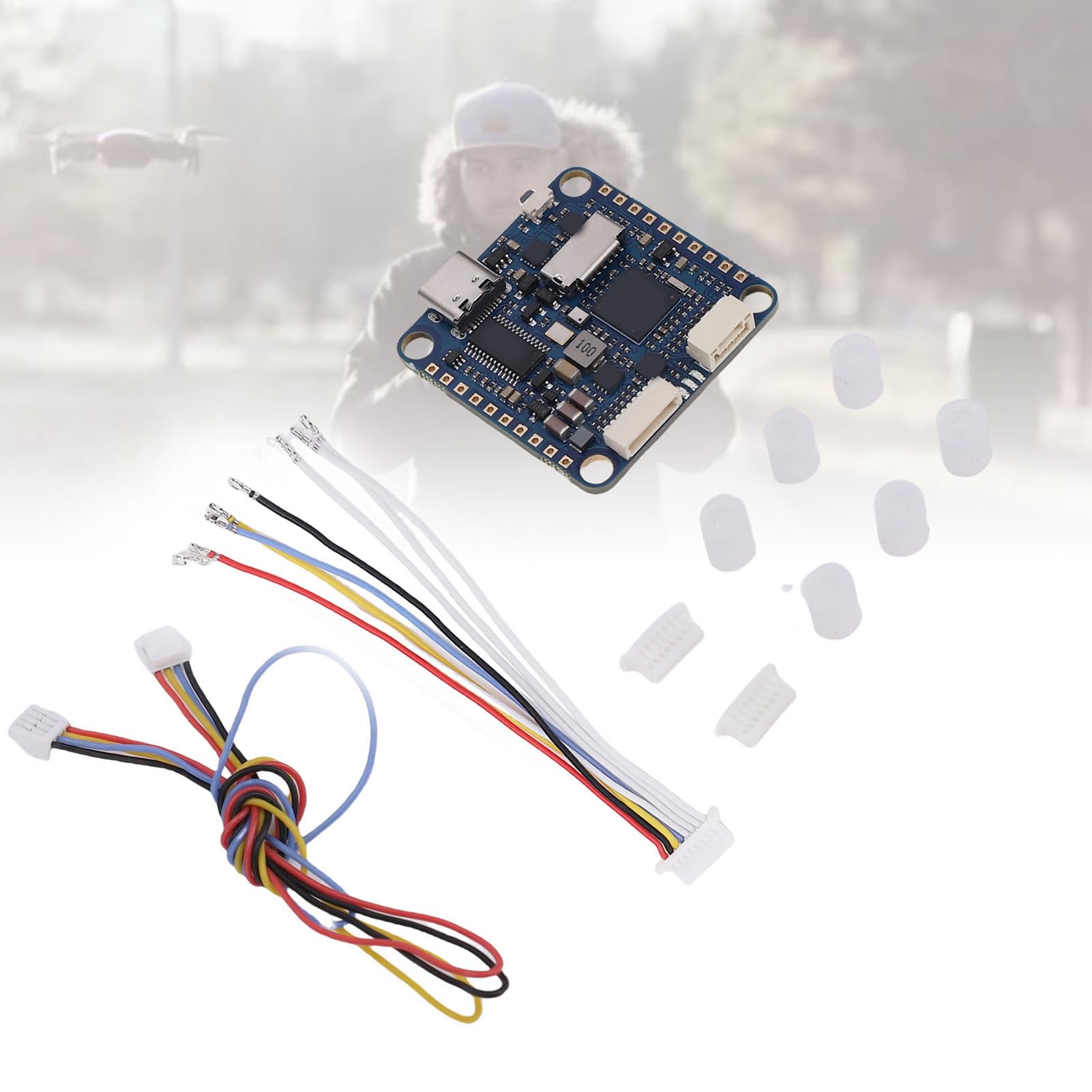 BuyWeek Controller di Volo Controllore di Volo, H743 SLIM V3 8S in EVA in PCB per Firmware Ardupilot Betaflight