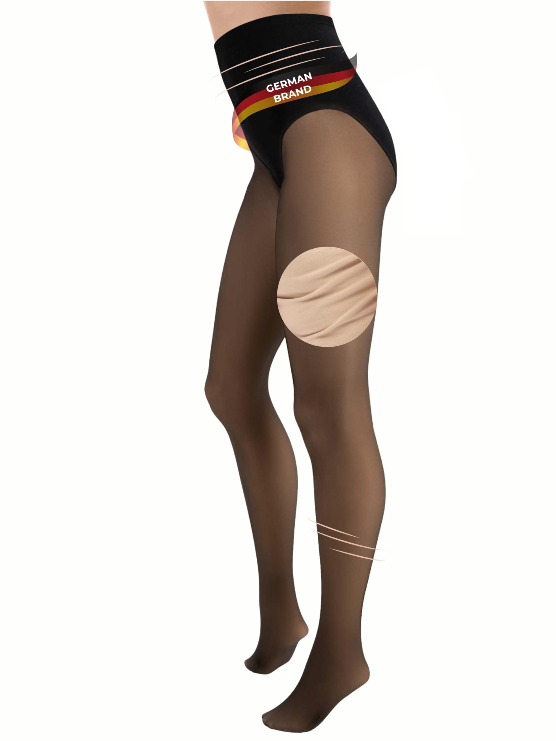 nur die Strumpfhose warm & transparent strapazierfähig schwarz Gr. 44/48, 80 DEN, 1 St dauerhaft günstig online kaufen