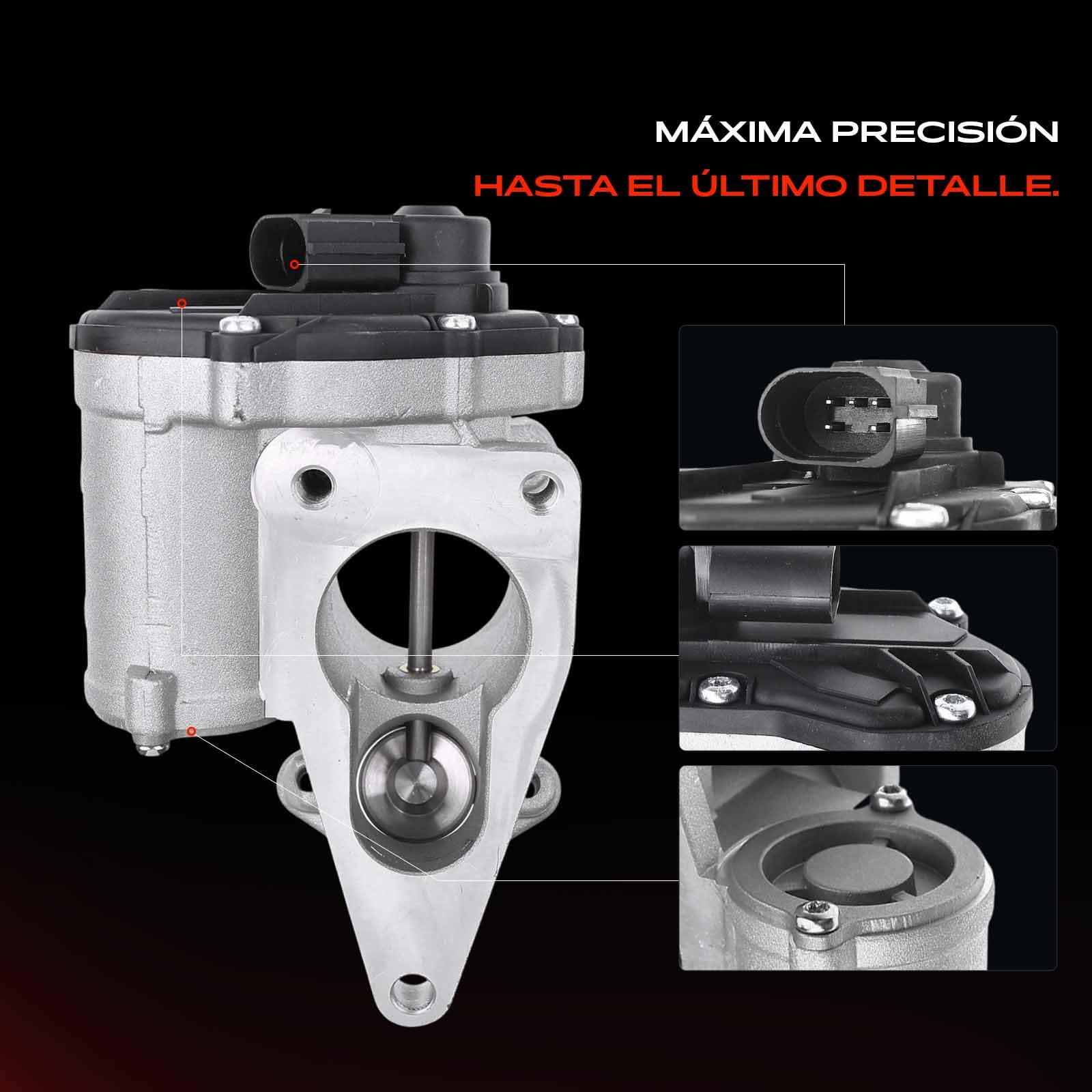 Frankberg Válvula EGR Compatible con Megan.e II BM0/1 CM0/1 1.9 dCi Laguna II Grandtour KG0/1 1.9 dCi Laguna II BG0/1 1.9 dCi Grand Vitara II JT TD TE 1.9 DDiS AWD Scénic II JM0/1 1.9 dCi 8200507299