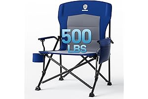 EVER ADVANCED Oversized Folding Camping Chair: The Ultimate Comfort for Every Big Person