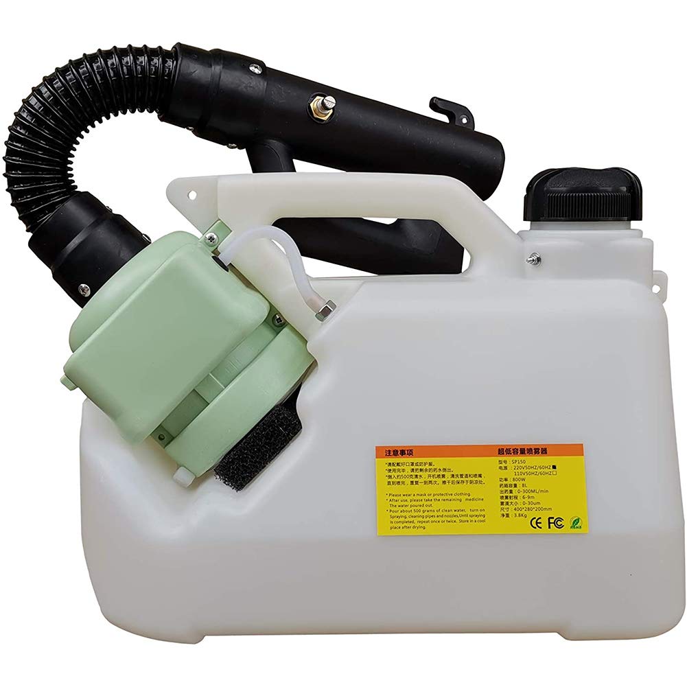 Atomiseur pulvérisateur ULV 800W avec micro-gouttelettes 0-20 microns