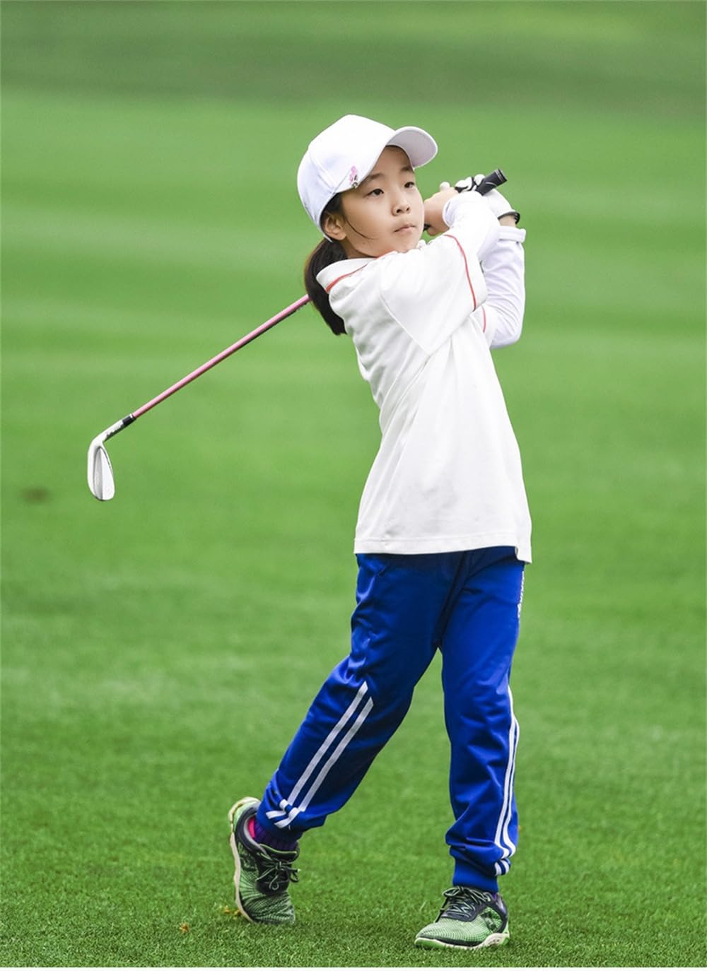 Cuña de arena de golf de 56 grados, eje de carbono, para zurdos o diestros, para niños y niñas, cuñas deportivas