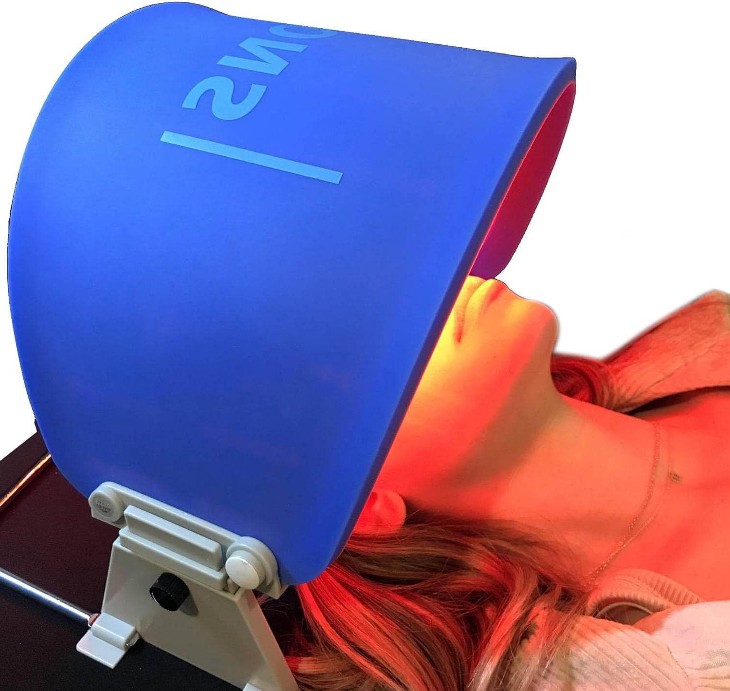 ZOVIE LED Red Light Therapy Face Mask 7 Colors Infrared Light Lightweight Adjustable
