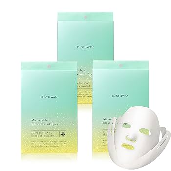 ドクターシュワン　マイクロバブルリフトシートマスク　マイクロバブルVC10セラム Amazon.co.jp: Dr.Syuwan ドクターシュワン | シートマスク