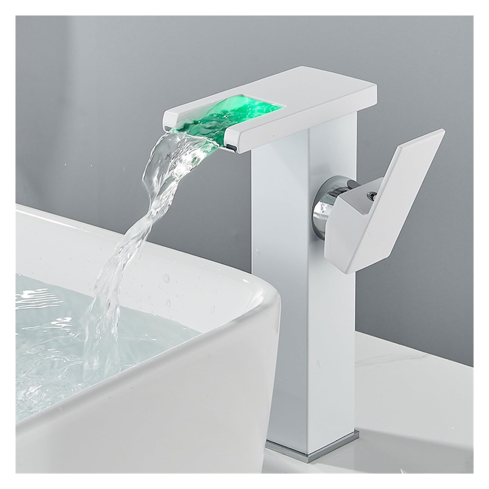 Robinet de salle de bain LED cascade pour une ambiance spa à la maison