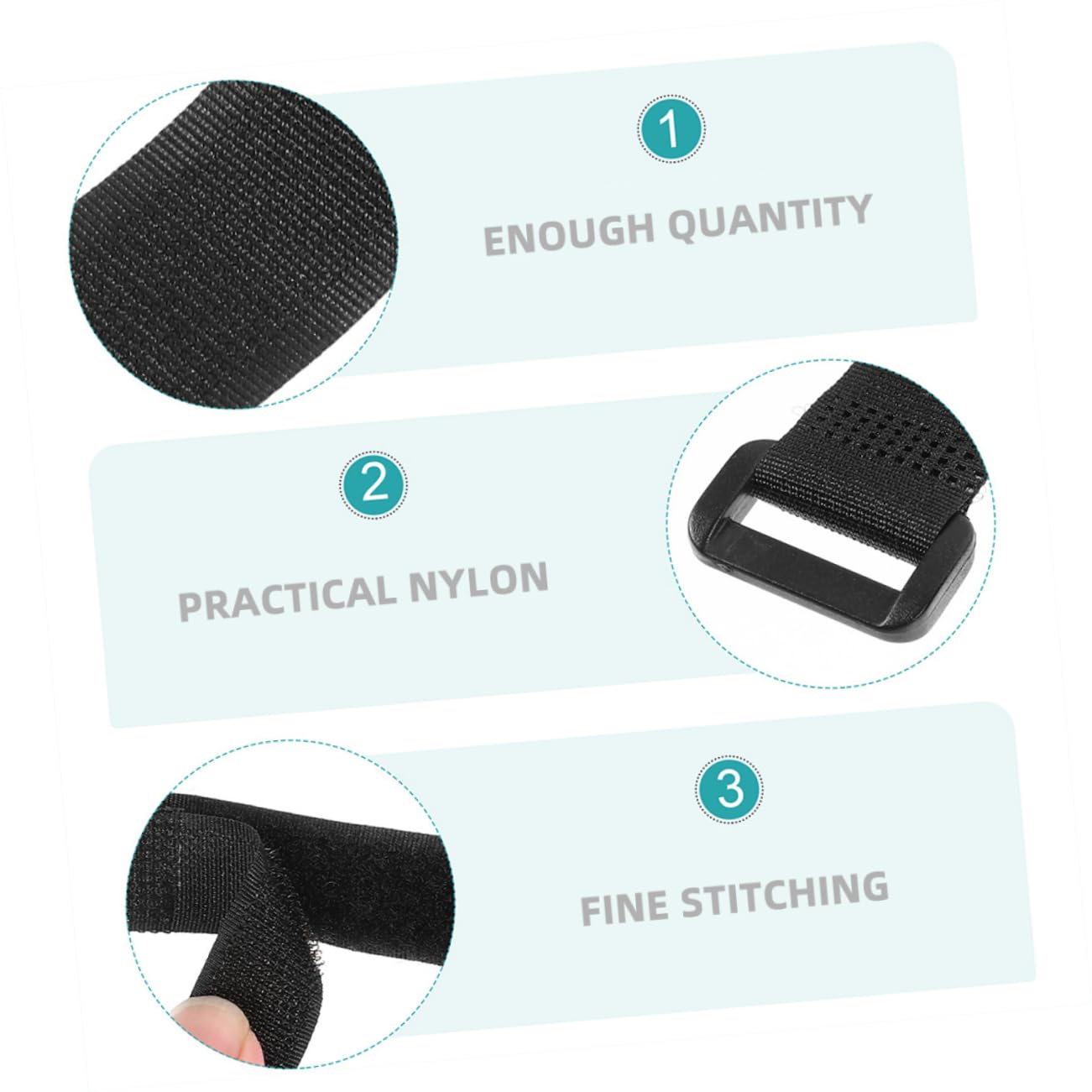 BESPORTBLE 12Pcs Adjustable Bike Rack Straps Multi Functional Tire Buckles and Securing Straps for Mountain Bikes & Lengths 6 Each Durable Tie Downs for Secure