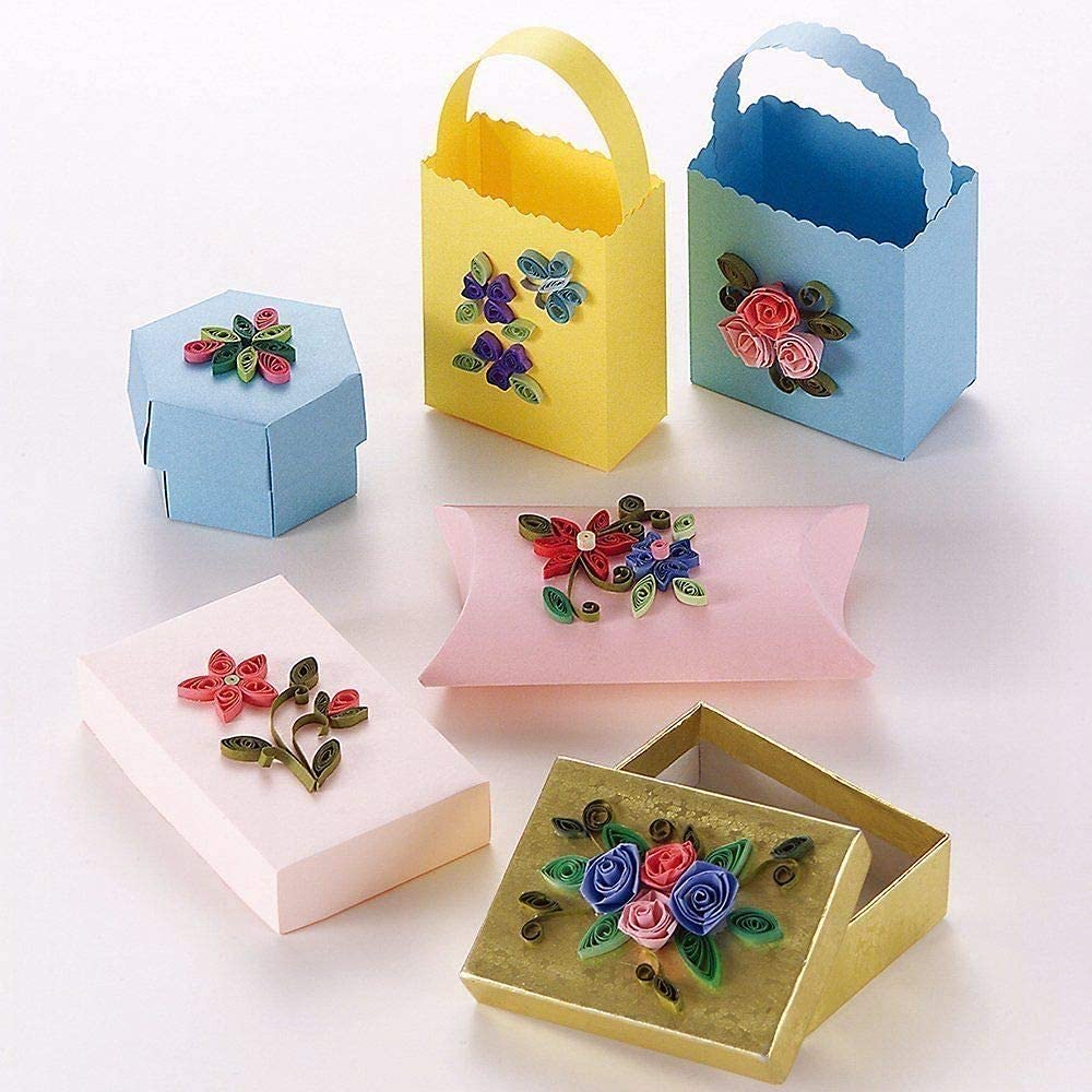 Kit Completo Per Quilling - 900 Strisce Di Carta E Strumenti Per Creazioni Artistiche - Foto 5