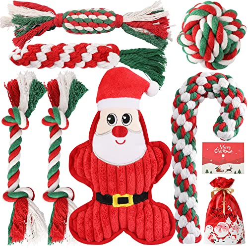 HPETHF Puppy Teething Chew Toys for Small Dog, Puppy Teething Rings Rope Cute Rubber Toy Interactive Chewers Relieve Itching Treat Ball Clean Teeth Toy 6 Pack (9 Pack)