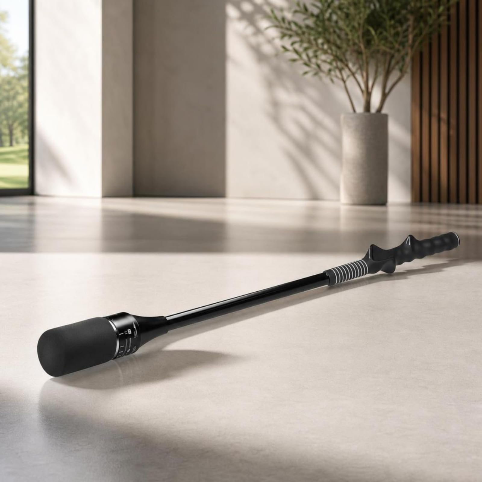 rockible Golf Swing Strumento Pratica Oscillazione Bastone Allenatore Barra Ponderata con Ritorno Automatico E Presa Antiscivolo Adatto per Principianti Preparazione Pratica