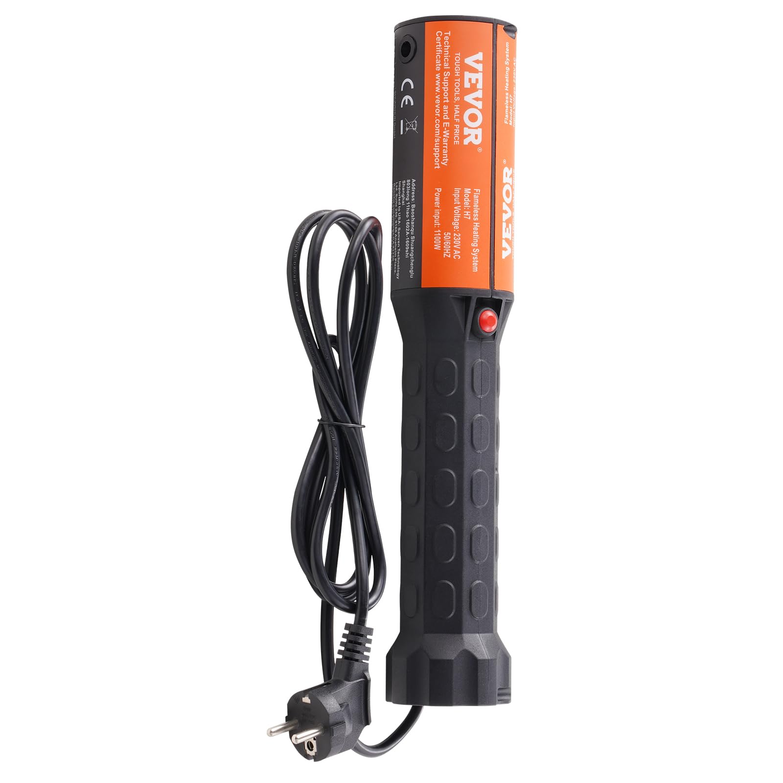 VEVOR Calentador de Inducción Magnético 1 KW con 8 Bobinas de Inducción, Removedor de Pernos del Calentador de Inducción para Quitar Pernos y Tuercas, Negro, Plástico, 6.6 Libras