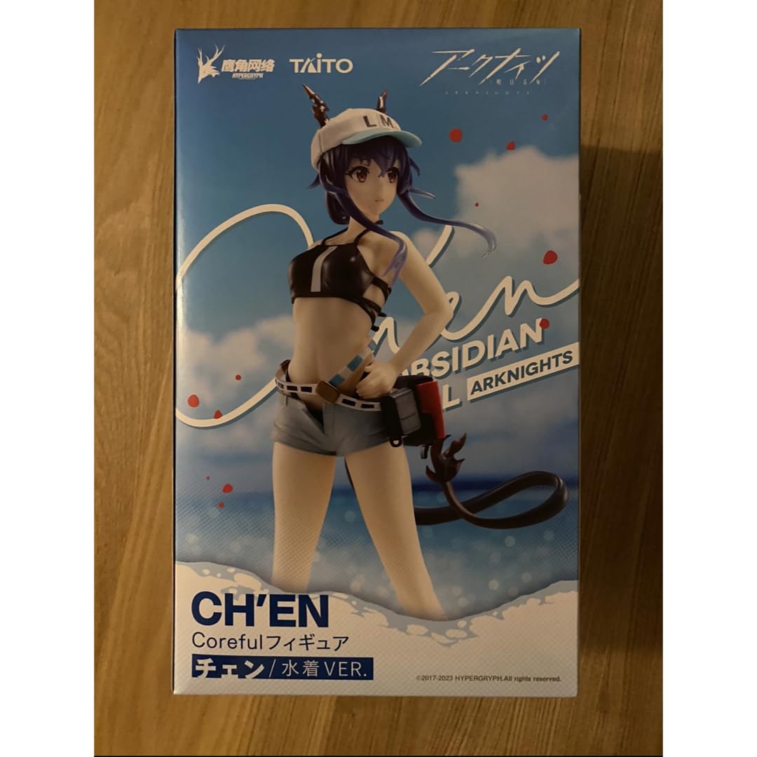 Amazon.co.jp: アークナイツ フィギュア チェン 水着 ラップ
