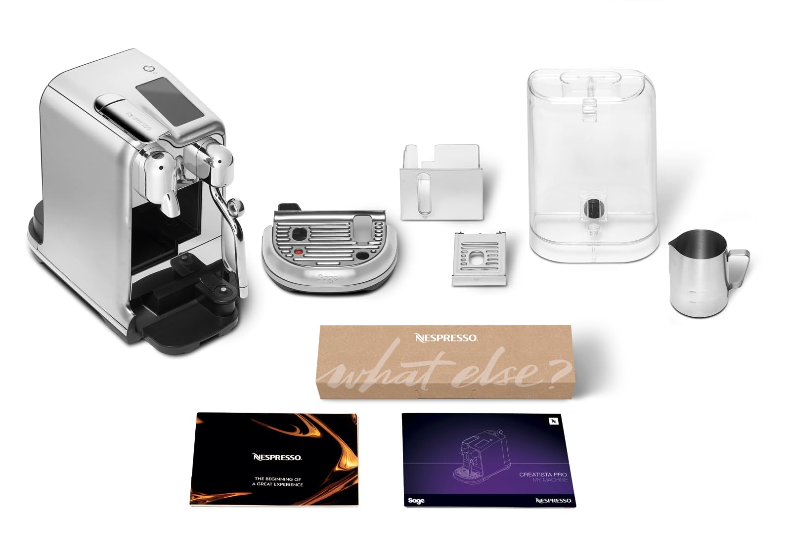 Nespresso Creatista Pro de Sage, Stainless Steel