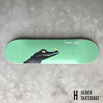 Amazon | HEAVEN SKATEBOARD ヘブンスケートボードデッキ 8インチ