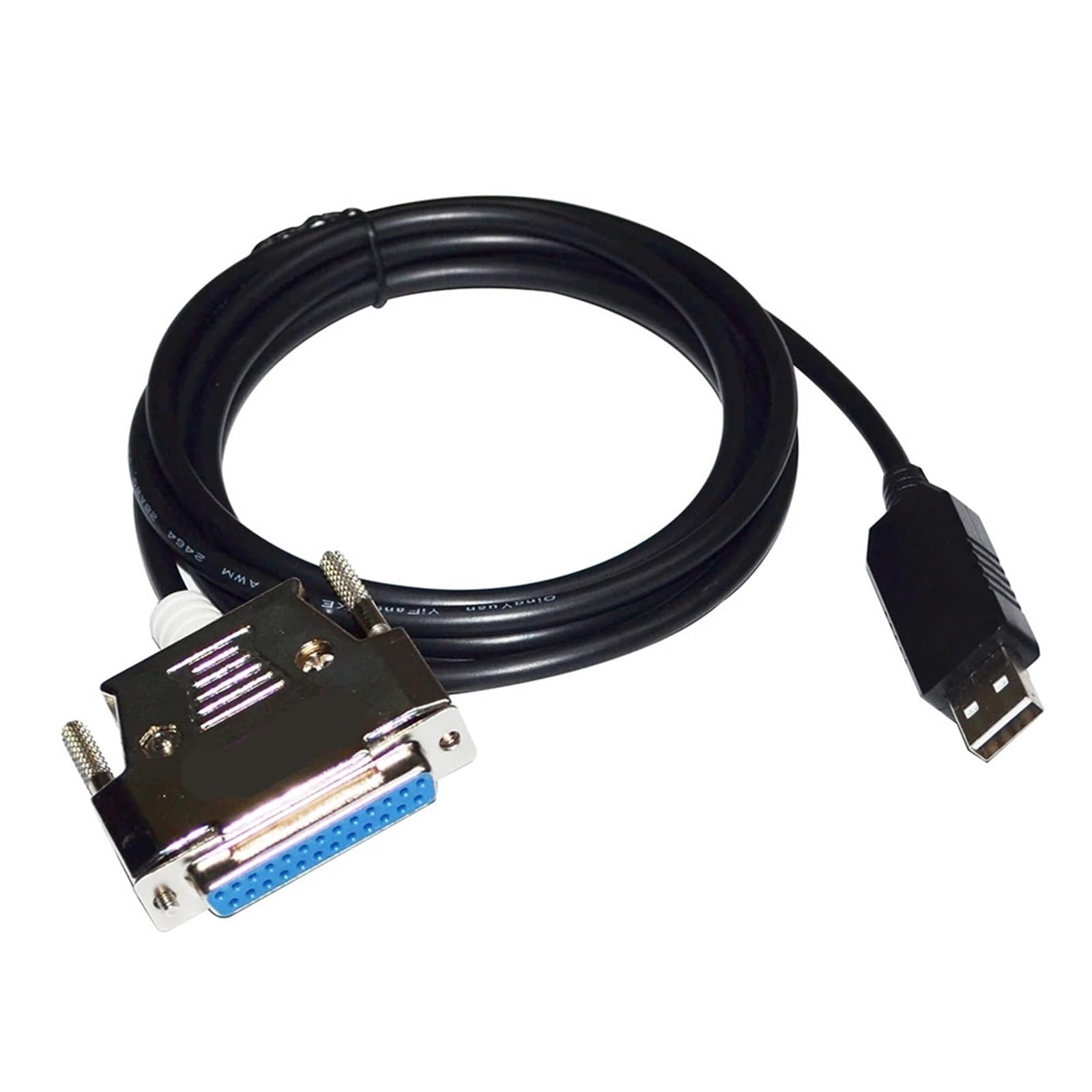 CÂBLE DE COMMUNICATION SÉRIE ADAPTATEUR INDUSTRIEL USB RS232 VERS D-SUB 25P DB25 FEMELLE/MÂLE(3 metres,USB TO DB25 MALE)