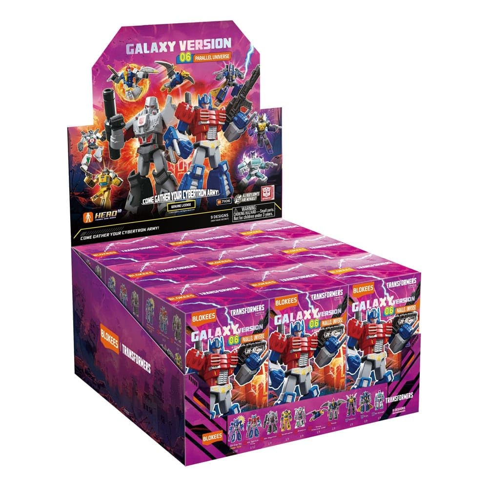 Transformers Galaxy Wave Version 6 | Universe Parallel | Zestaw do modelowania dla dzieci od 10 lat | Zestaw do budowania figurek kolekcjonerskich | Zabawka prezent dla dzieci i dorosłych