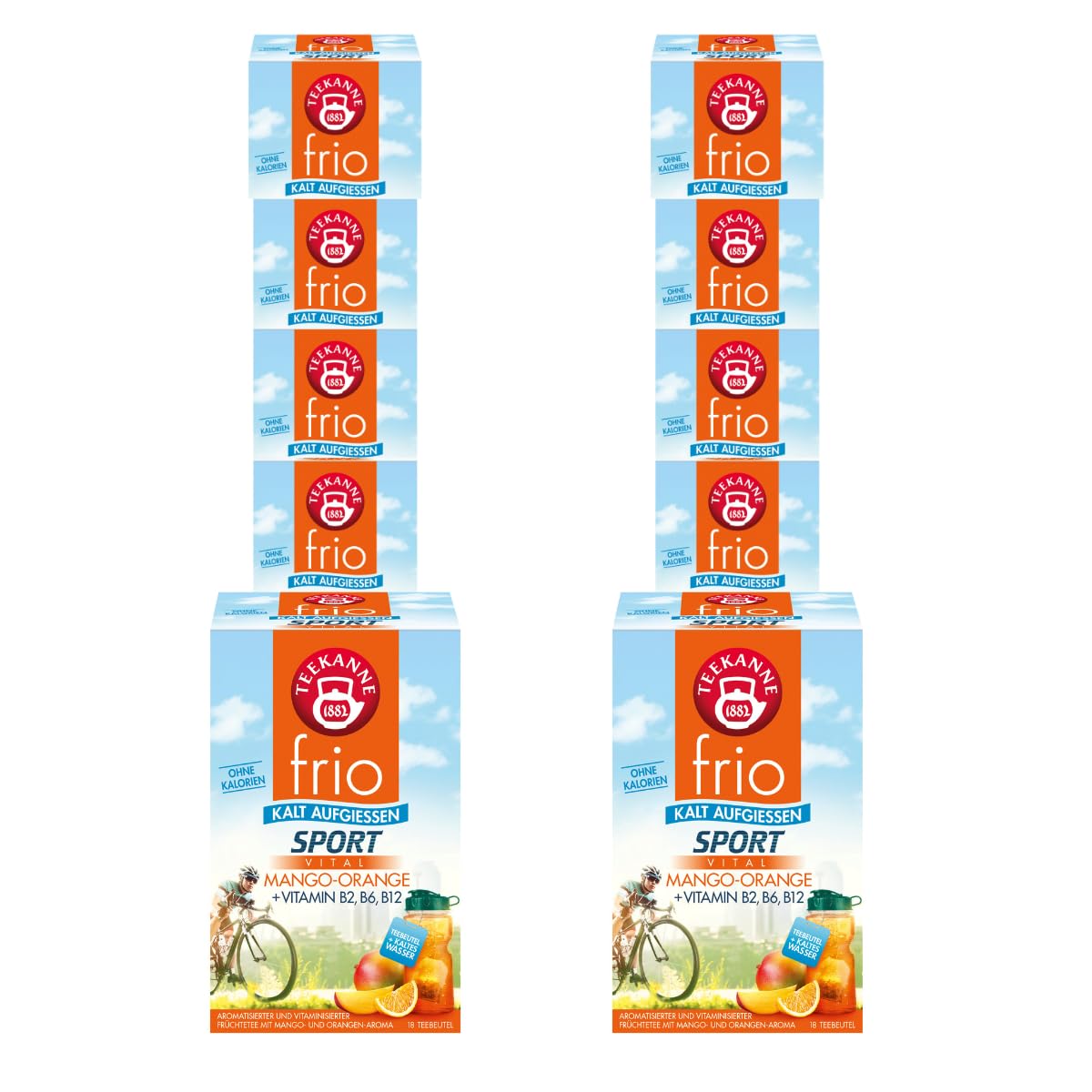 frio Sport Vital Mango-Orange 10 Packungen à 18 Beutel, 450g