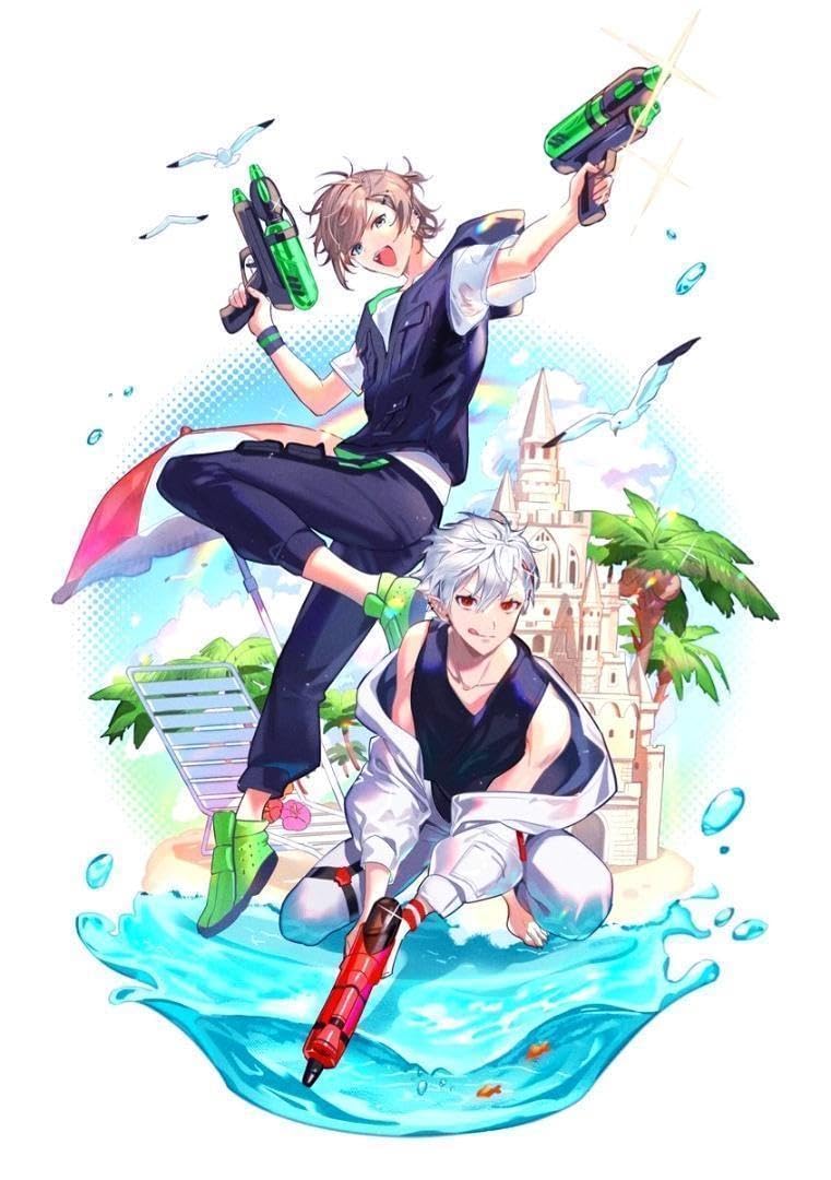 ChroNoiR  クロノワ 3周年 アクスタ 2個セット 叶　葛葉 ChroNoiR3周年記念グッズ」2021年7月17日(土)18時より受注販売