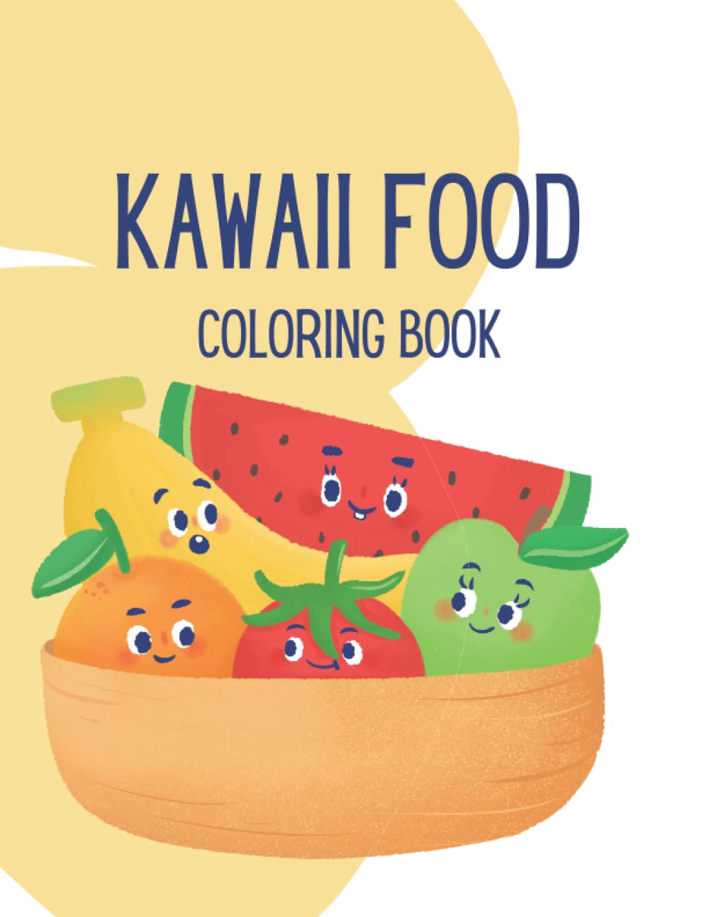 Kawaii Food Coloring Book for Kids