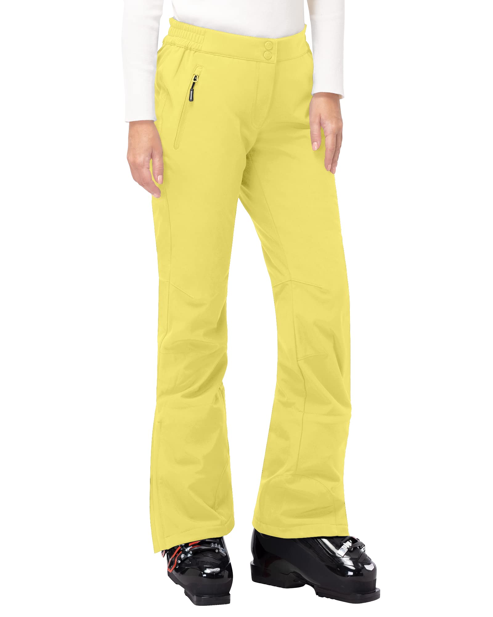 Outdoor Ventures Dames Skibroek Softshell Broek Waterdicht Winddicht Snowboardbroek Warme Gevoerde Wandelbroek Ademende Sneldrogende Trekkingbroek Skibroek, donkergrijs, L / 31L Outdoor Ventures Dames Skibroek Softshell Broek Waterdicht Winddicht Snowboardbroek Warme Gevoerde Wandelbroek Ademende Sneldrogende Trekkingbroek Skibroek, donkergrijs, L / 31L