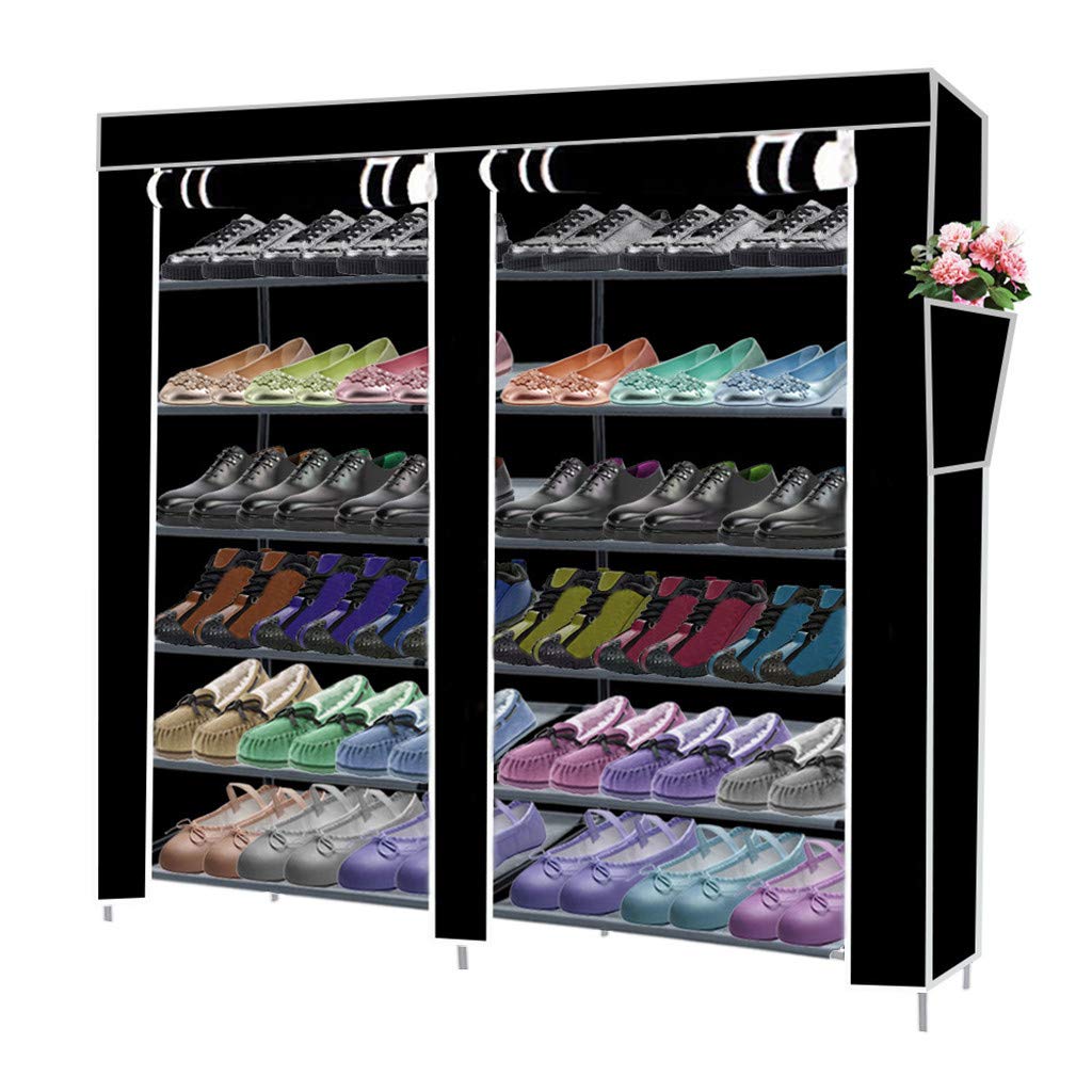 Buy Kledbying Shoe Rack, Double 7Layer 6 Waterproof Shoe Rack,Modular