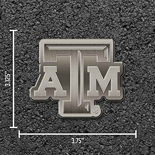 Image of NCAA Standard Antique Nickel Auto Emblem for Car /Truck /SUV