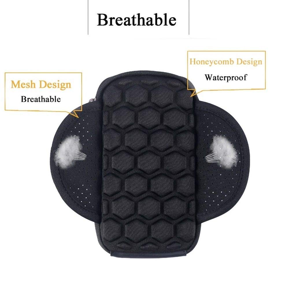 Housse Étui Réfléchissant Étanche pour Brassard avec 2 Compartiments Sport Fitness Cyclisme Gym pour pour iPhone 12 Pro Max (2020) - Noir
