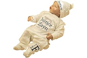Personalized Baby Romper Hospital Gown Coming Home Outfit