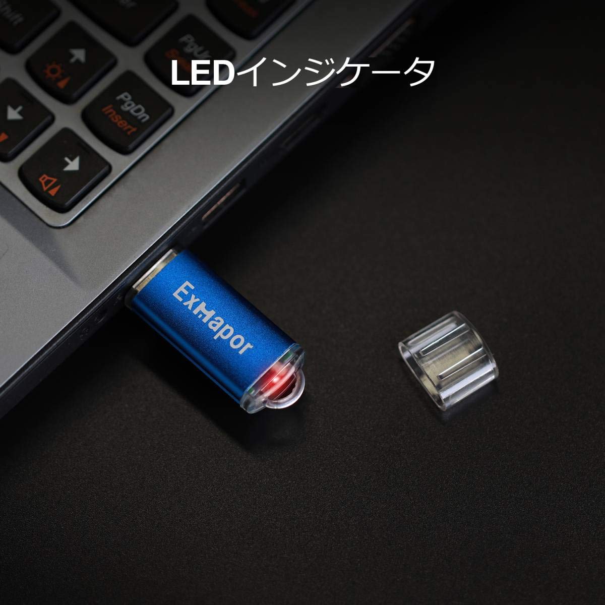 Amazon.co.jp: Exmapor 10個セット USBメモリ 2GB キャップ式 USB2.0