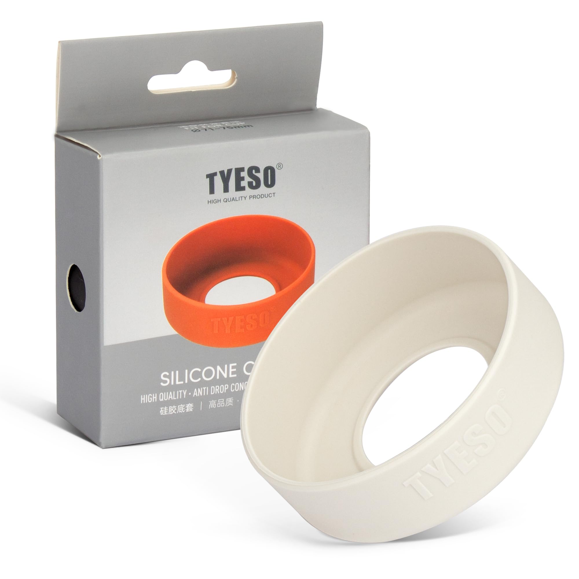 Amazon｜TYESO ウォーターボトルカバー シリコン製 水筒 タンブラー 底