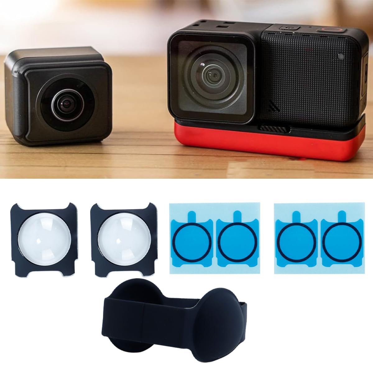 Kit Di Protezione Per Lenti Panoramiche Per Accessori Per Fotocamere Action 360 ONE RS/R