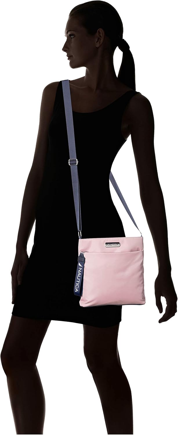 Nautica Diver Nylon Small Women's Crossbody Bag Purse with Adjustable Shoulder Strap