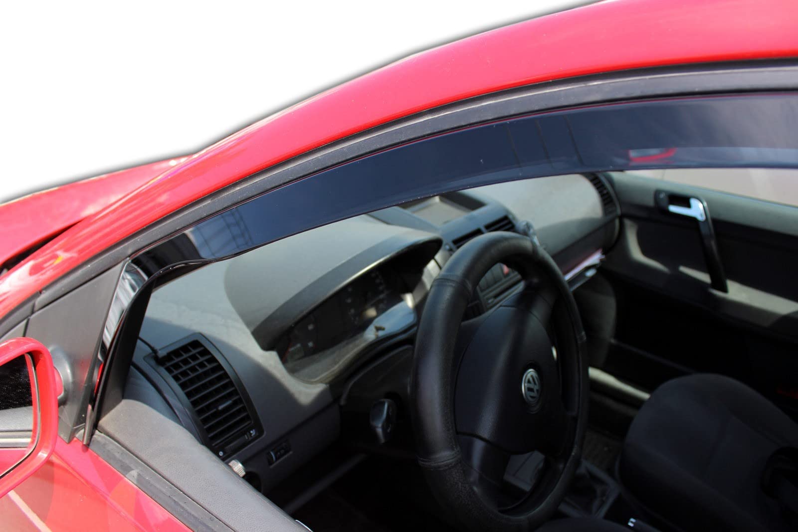 J&J AUTOMOTIVE HEKO Windabweiser für Volkswagen Polo 4 5-Türer 2002-2008