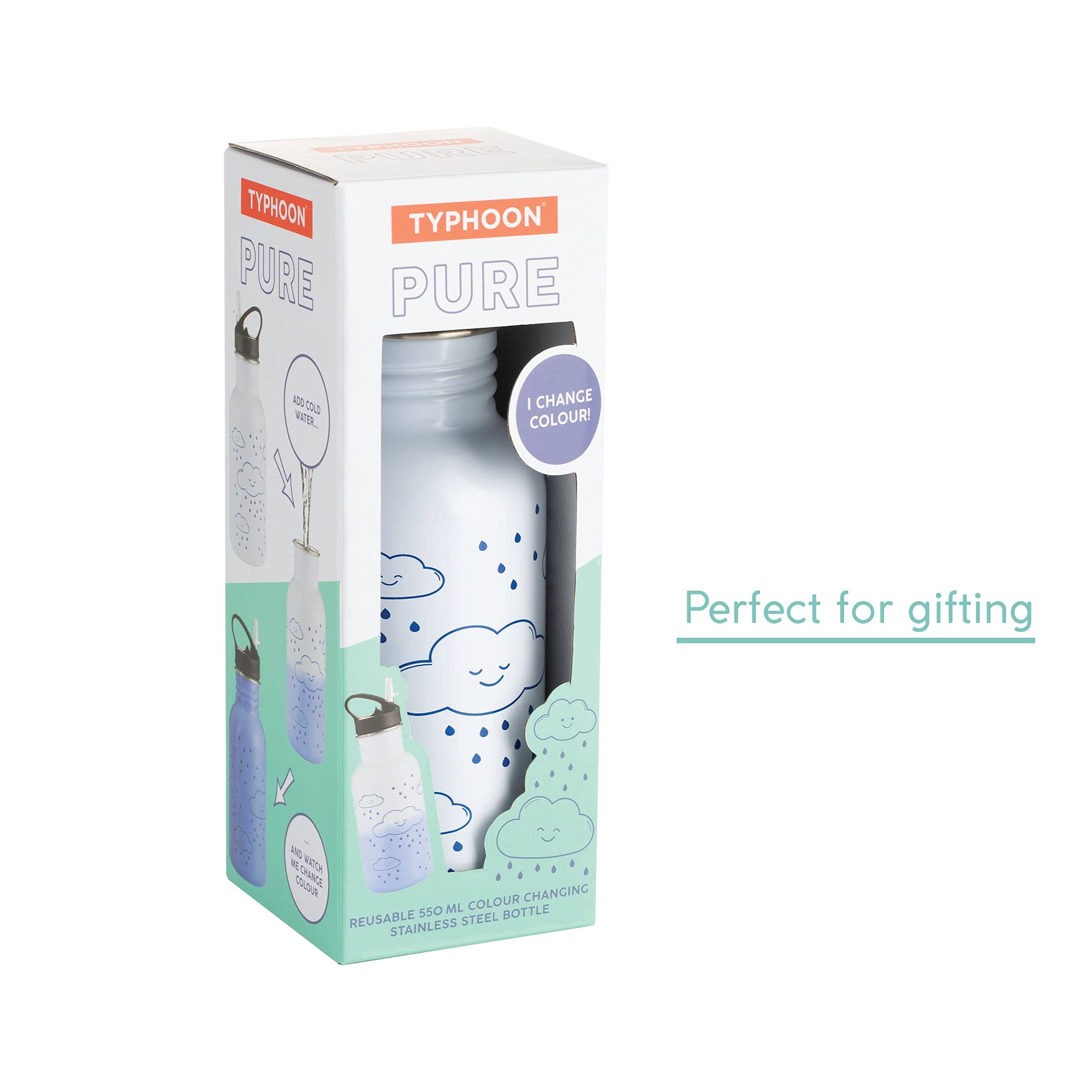 Colour Changing Kids Water Bottle - Stainless Steel -6