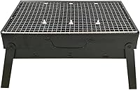Vista 1 de BBQ Grill Outdoor Charcoal grills Outdoor Large Grill Portable Folding BBQ Household Stainless Steel Grill Easy To Remove And Wash