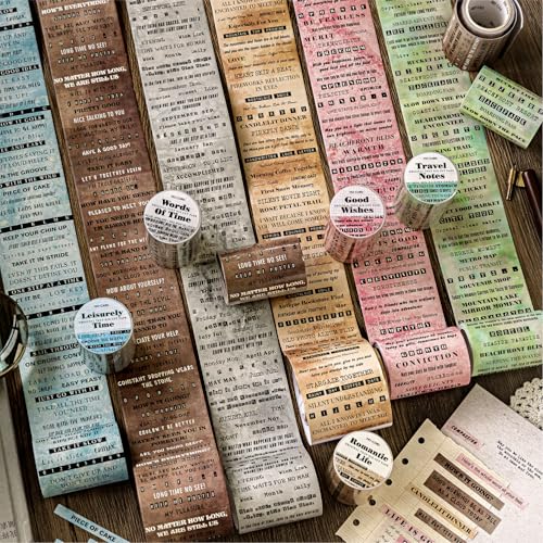 Alideco 6 }XLOe[v 킢gȕ̉pꕗ Ntg S e[v L DIY  }Xe V[ (shiguangziyu)