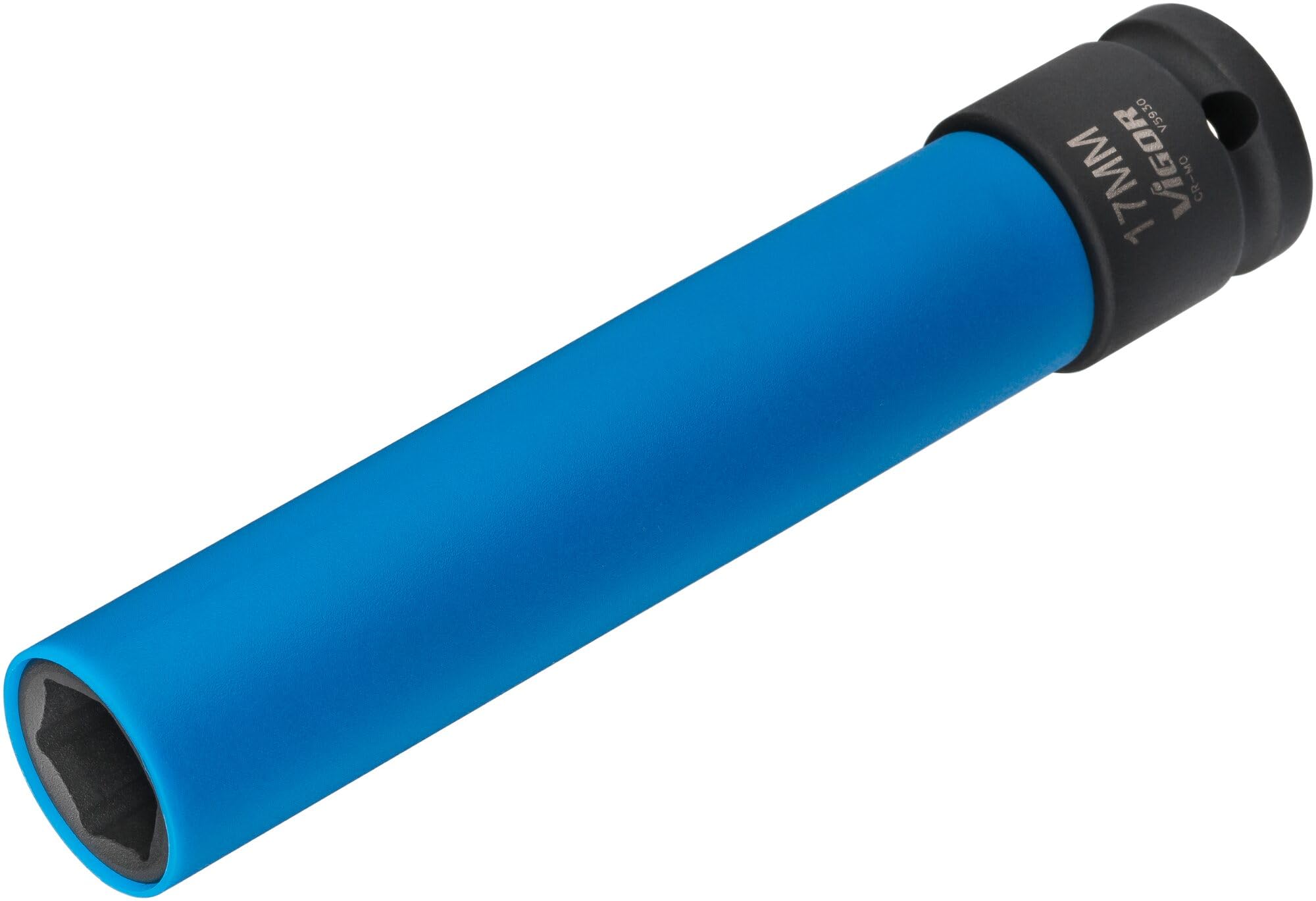 ViGOR - Set di chiavi ad impulsi extra lunghe 3 pezzi V5933/3 | design extra lungo | efficiente, robusto | azionamento: cava quadra 12,5 mm (1/2 pollice), uscita: profilo esagonale esterno