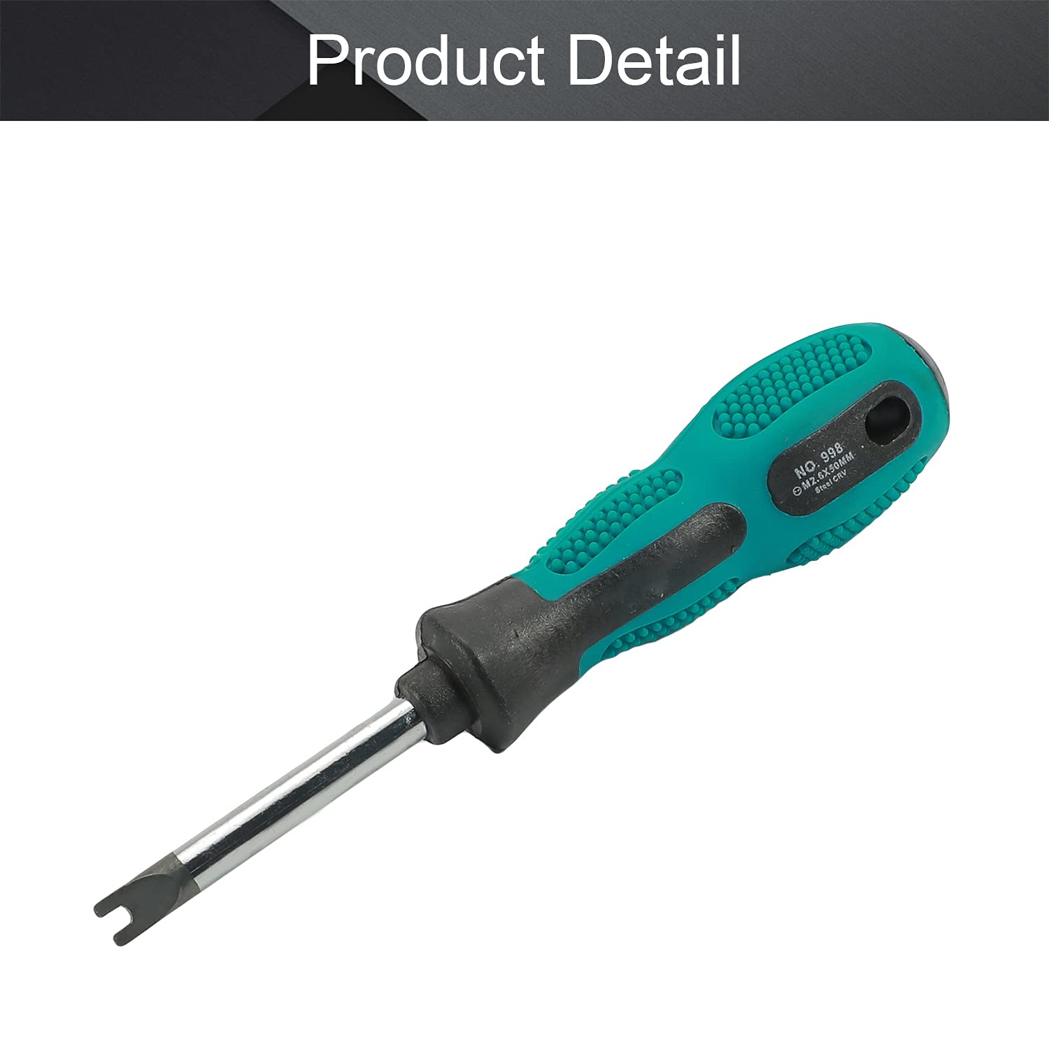 Utoolmart U tipo tenedor destornillador CRV punta magnética ...