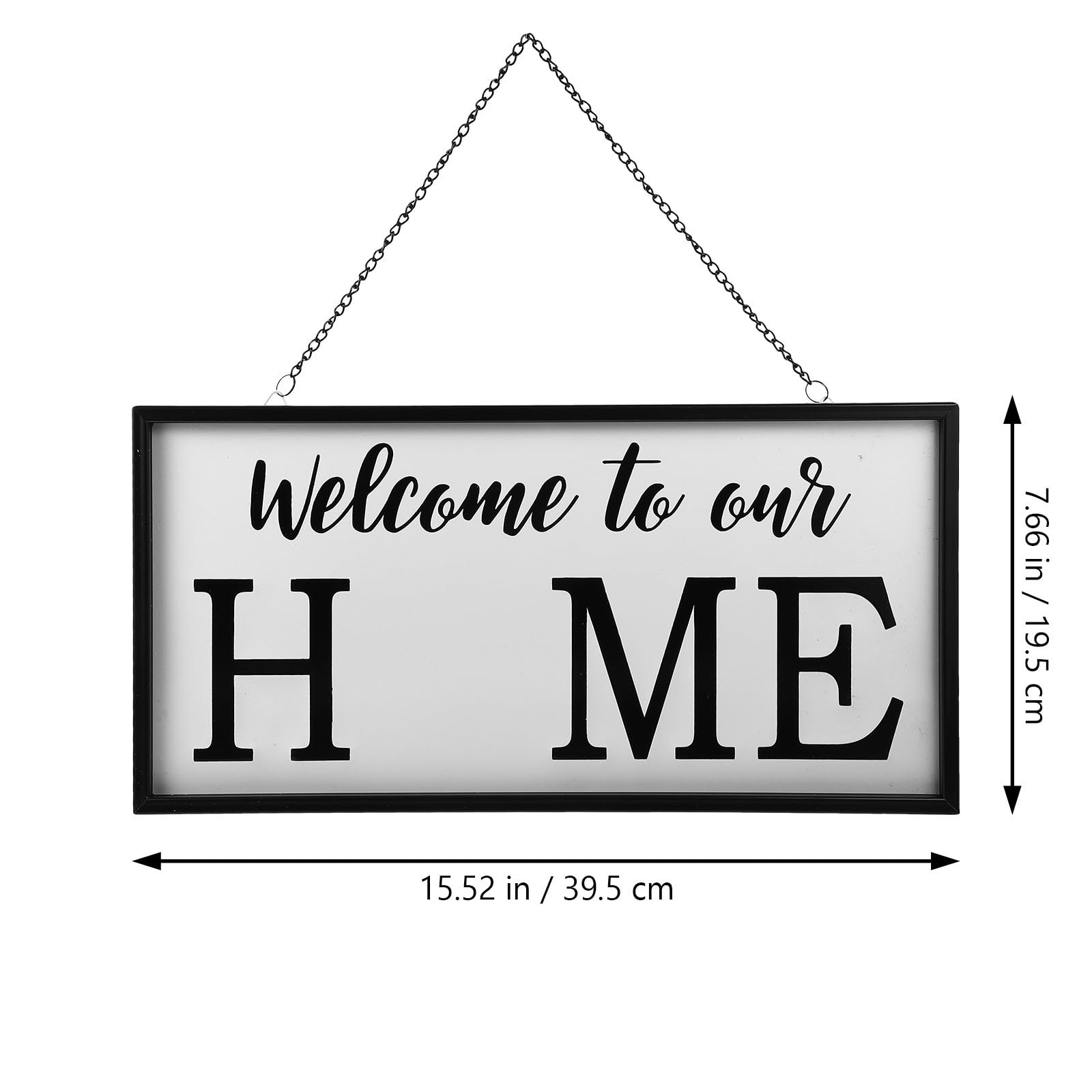 1satz Teiliges Eisen Willkommen Türschild mit Austauschbarem Magnet hängeschild für Haustür Veranda Garten Wiederverwendbare Langlebige Wanddekoration für Zuhause