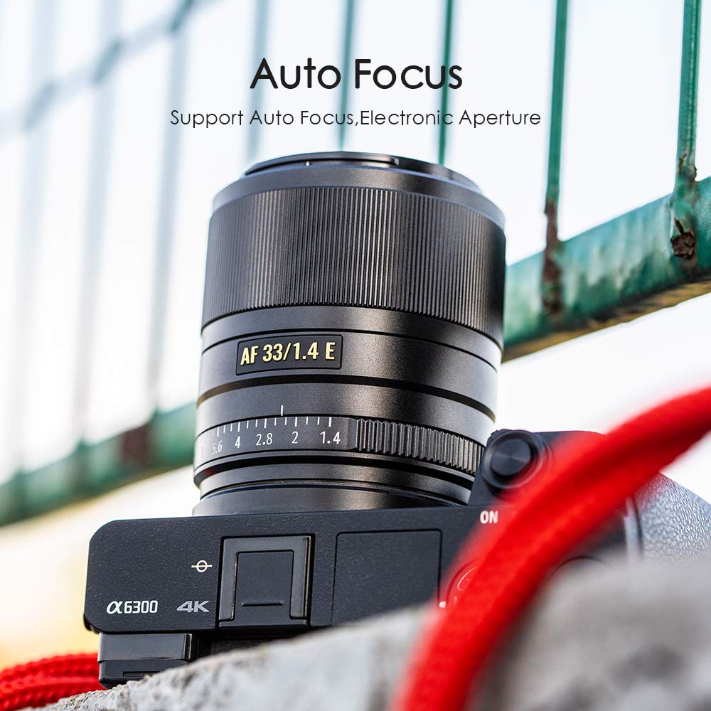 Amazon.co.jp: VILTROX 33mm F1.4 STM Eマウントオートフォーカス 