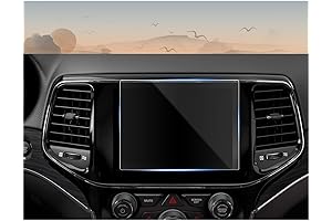 CDEFG Tempered Glass Screen Protector for 2019 Jeep Grand Cherokee