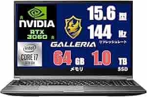 ゲーミングノートPC i7/RTX3060 GALLERIA XL7C-R36H GALLERIA XL7C-R36HのゲーミングノートPCの実機レビュー - the比較