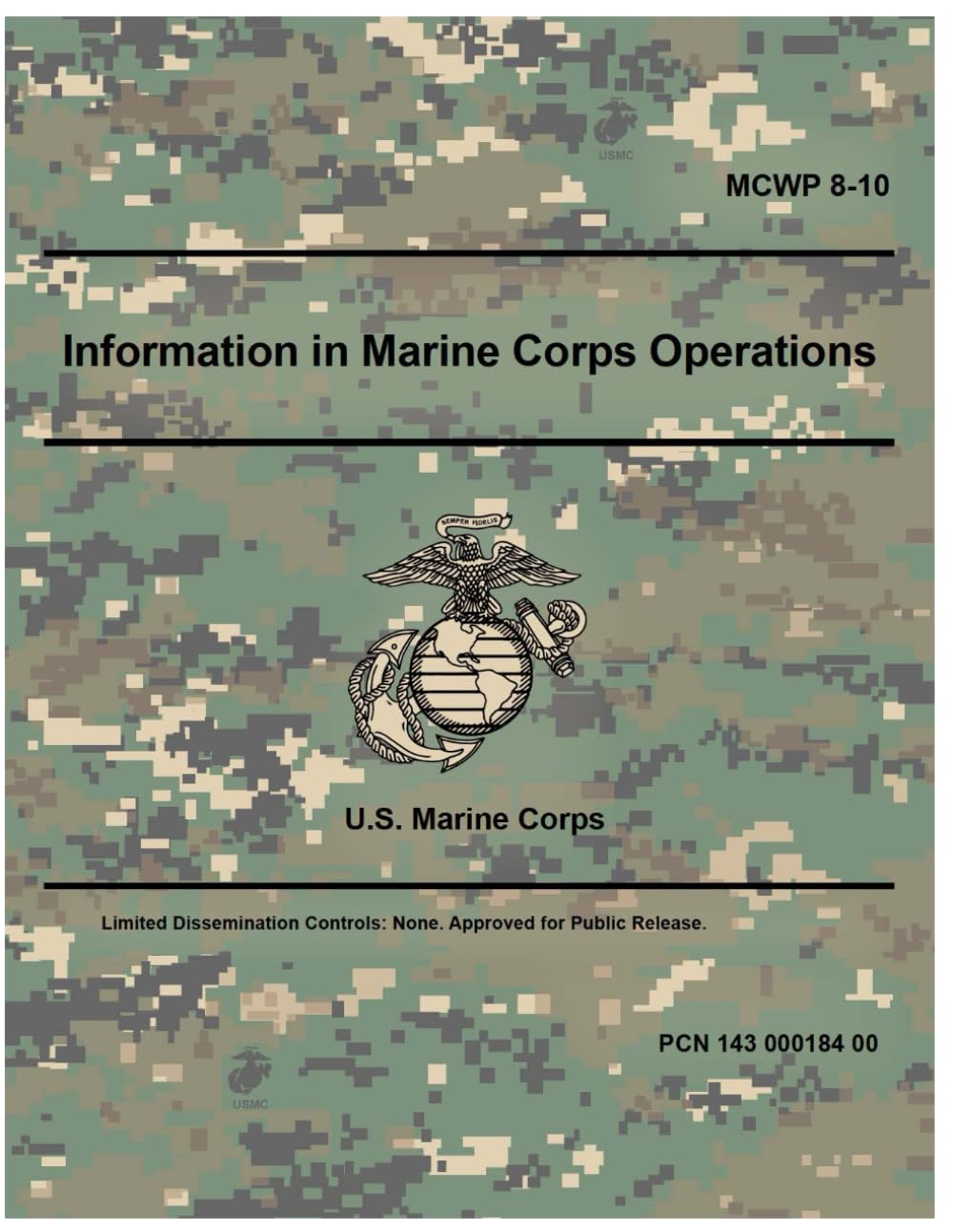 MCWP 8-10 Information in Marine Corps Operations