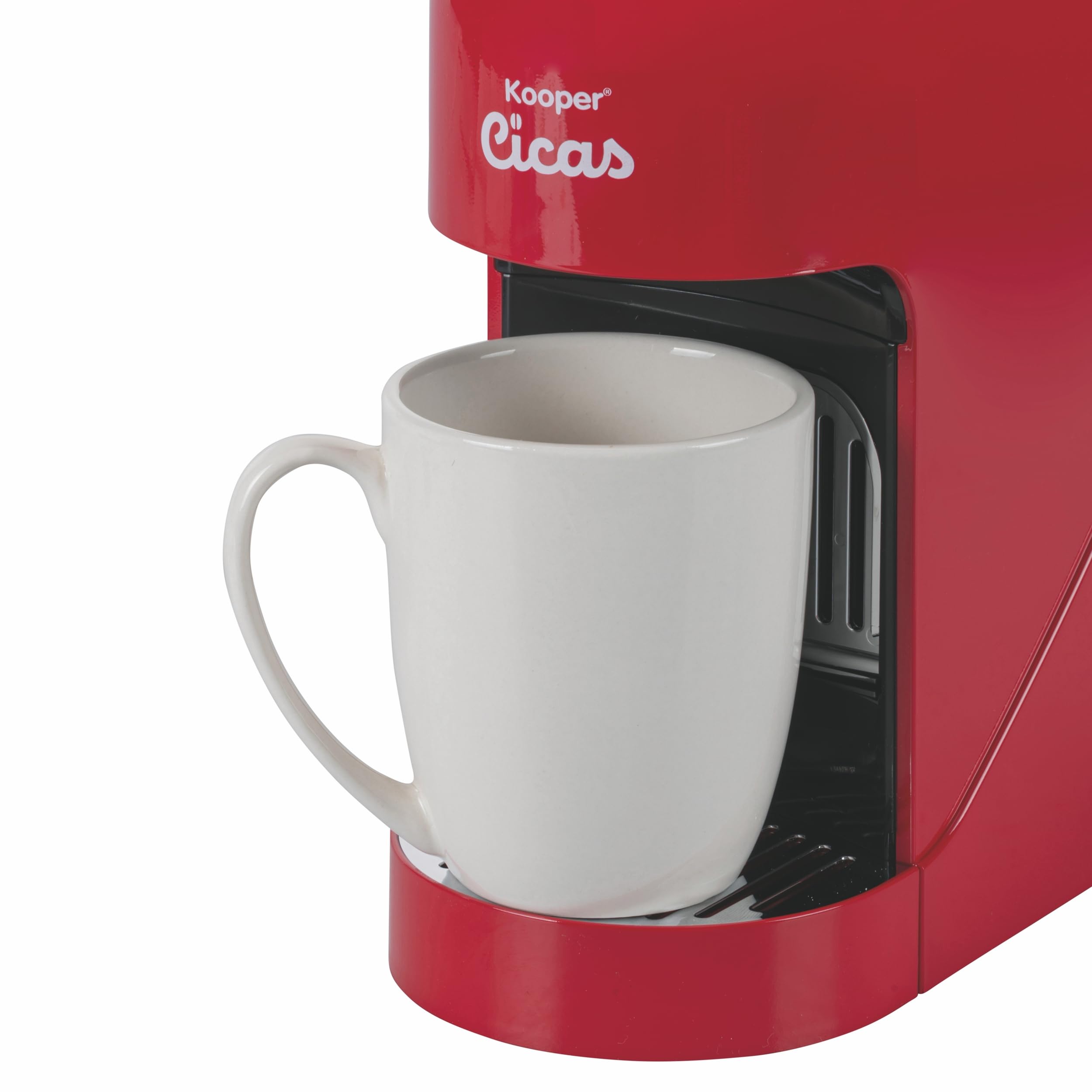 Kooper Ekspres do kawy na kapsułki, czerwony, 1400 W, Cicas